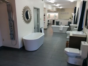 Halifax showroom - bathtub