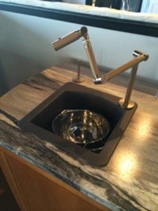 Mount Pearl showroom - sink