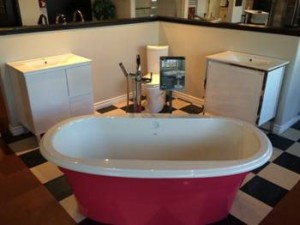 Mount Pearl showroom - bathtub
